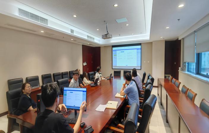 中心召开代理机构跨省远程异地培训会